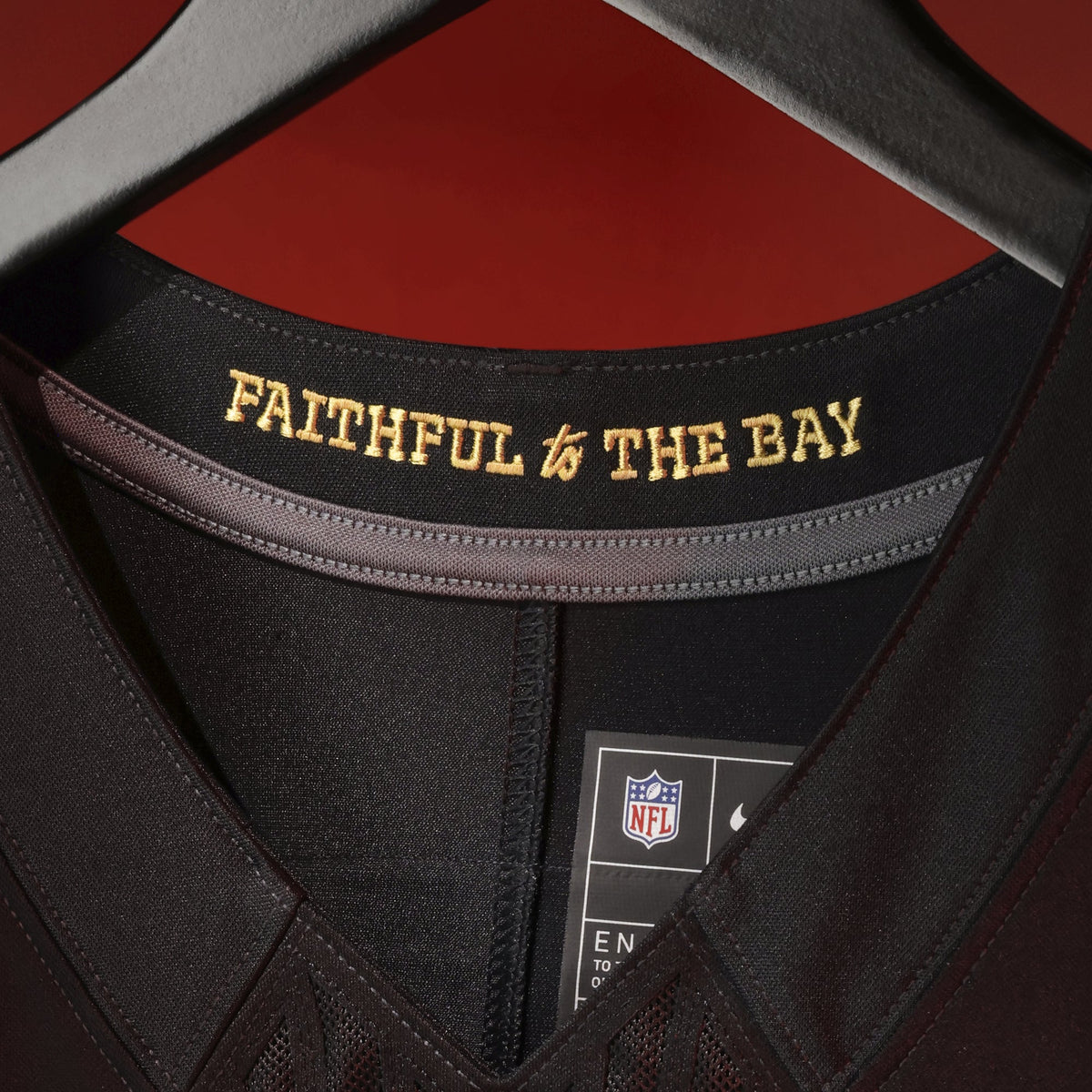 Nike Men San Francisco 49ers Christian McCaffrey #23 Rivalries Limited Jersey - Black product image 4, provided for visual