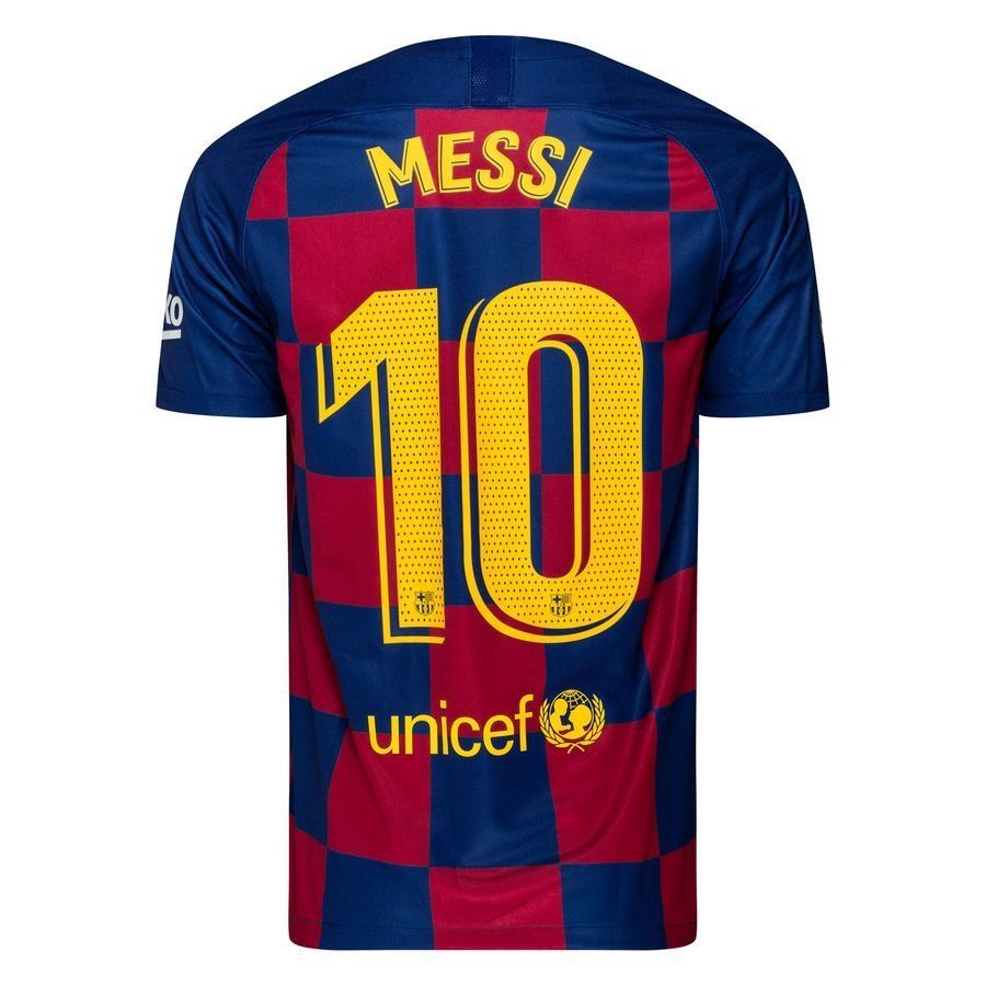 2019-2020 FC Barcelona Home Shirt Messi #10 - (Xl) product image 1, provided for visual reference and product detail review