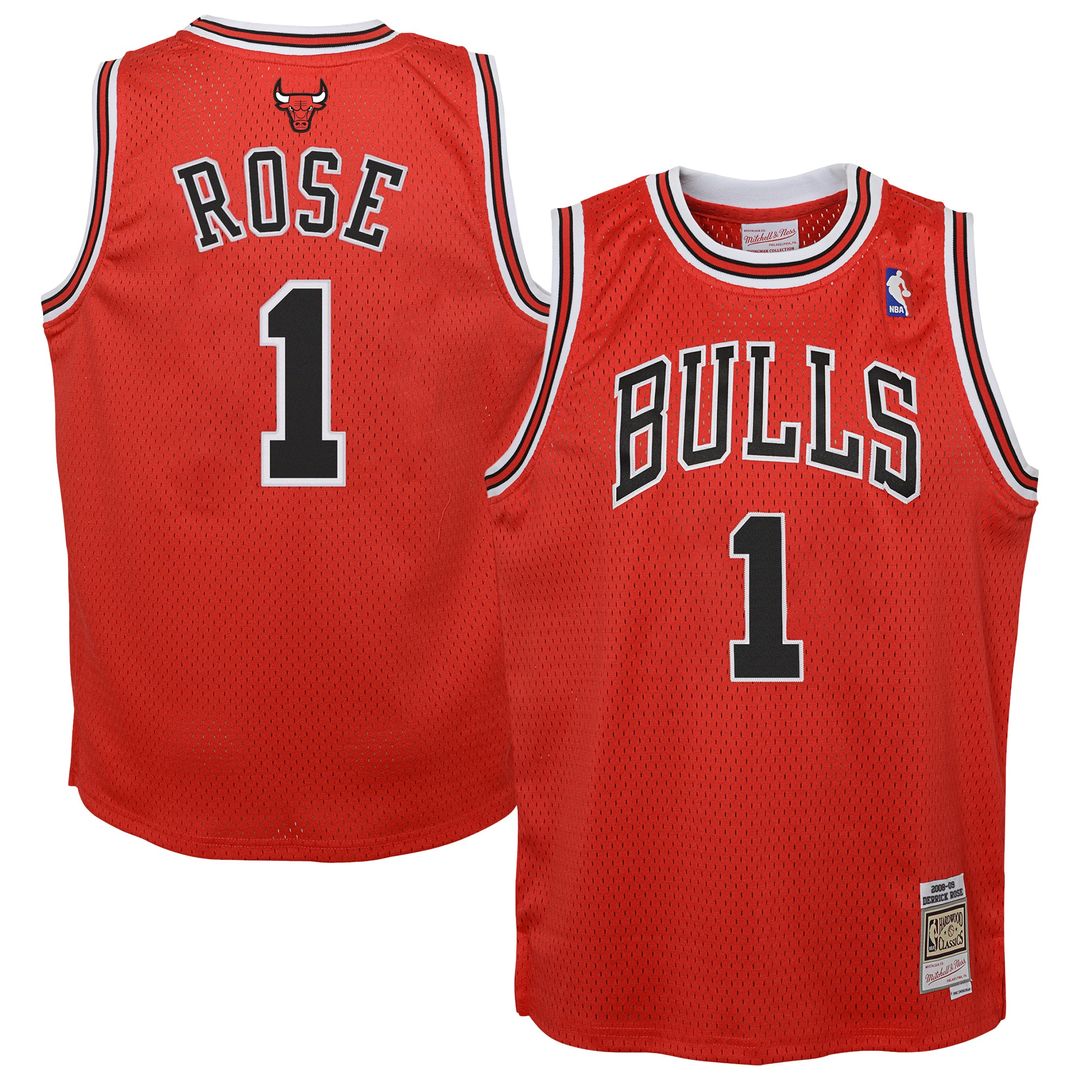 Chicago Bulls Derrick Rose Mitchell & Ness Youth 2010/11 product image 11
