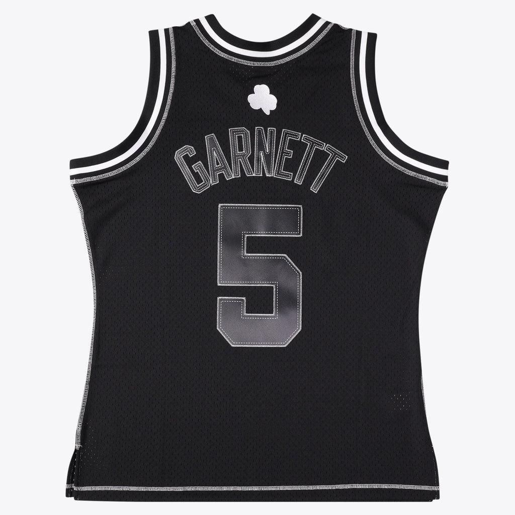 Kevin Garnett Boston Celtics 2007 Contrast 2K Swingman Jersey - Black product image 4, provided for visual reference and