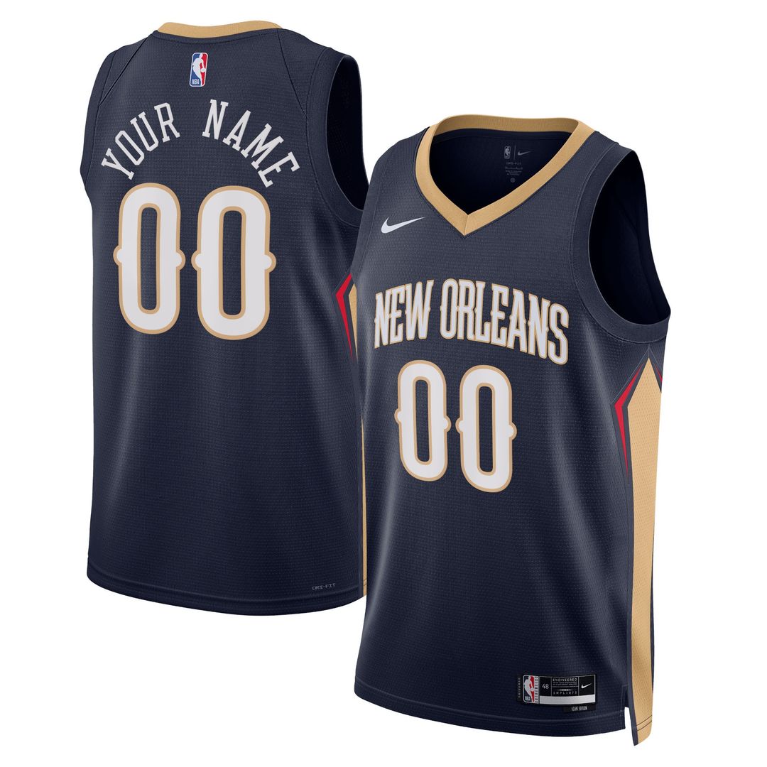 New Orleans Pelicans Nike Unisex Swingman Custom Jersey product image 7