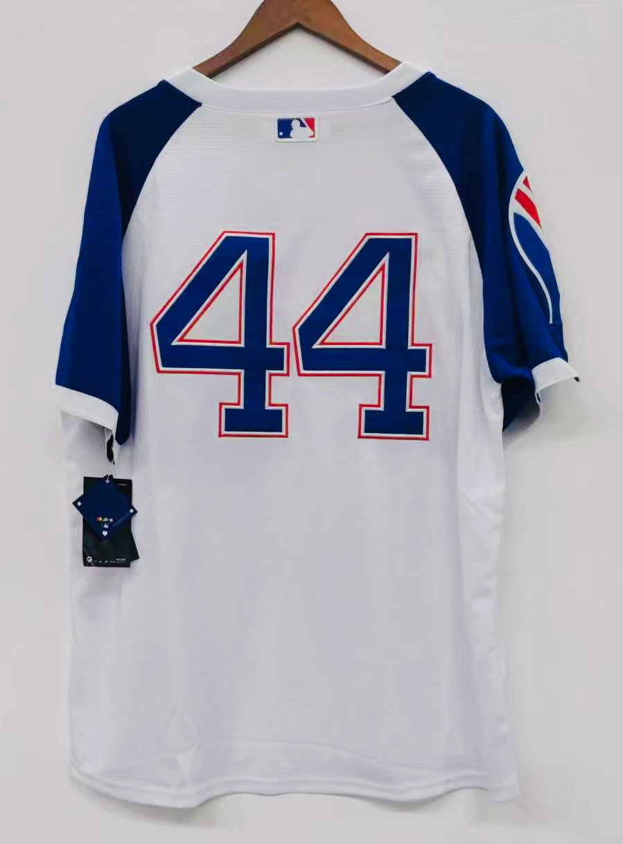 Hank Aaron Atlanta Milwaukee Braves Official MLB Jersey Nike product image 1