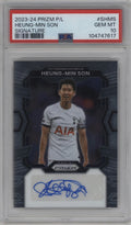 2023-24 Panini Prizm Premier League Hung-Min Son Auto product image 1, provided for visual reference and product detail
