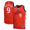 Bennedict Mathurin Los Angeles Clippers Statement Edition Swingman Jersey - Red - Youth product image 1, provided for visual