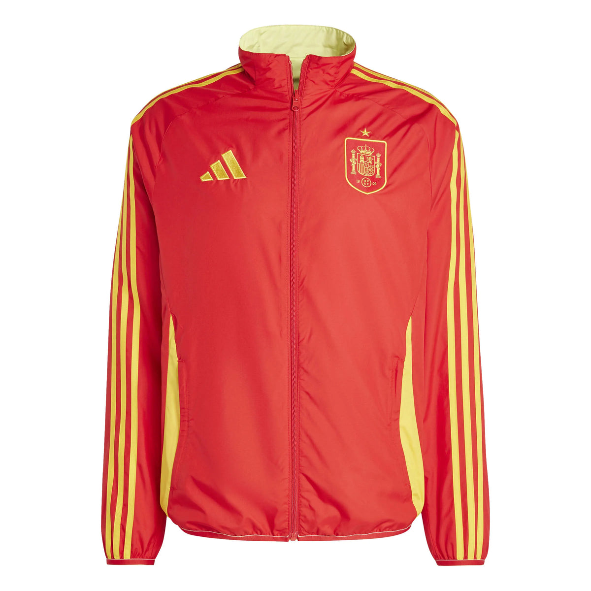 24/25 Spain Anthem Jacket product image 2, provided for visual reference and product detail review