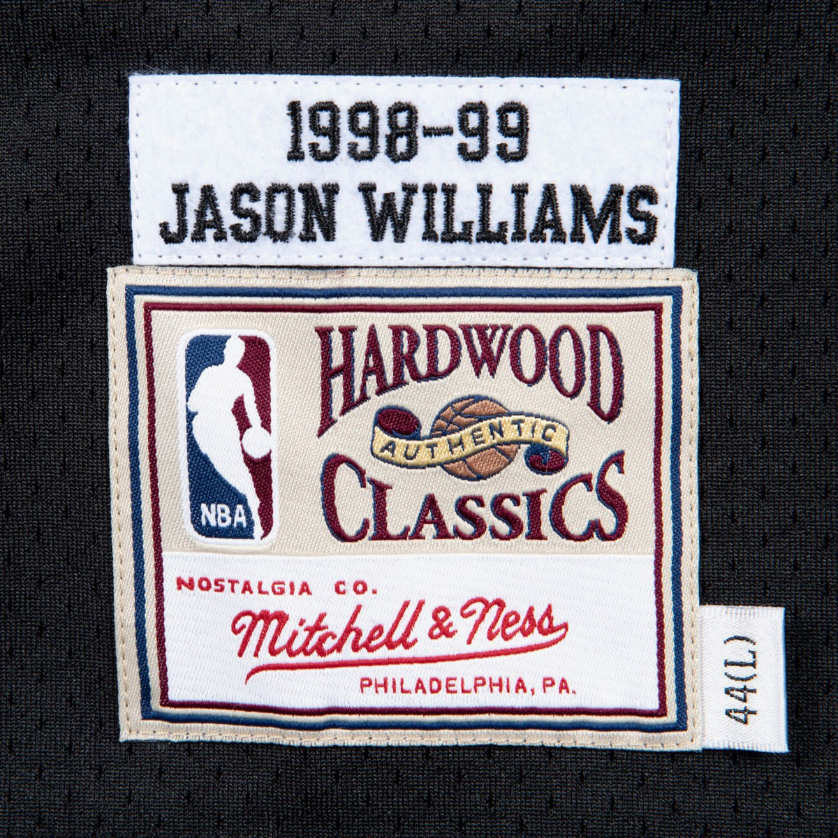 Jason Williams Sacramento Kings Authentic Jersey product image 4, provided for visual reference and product detail review