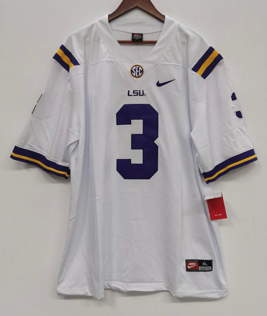 Odell Beckham Jr. LSU Tigers Official NCAA Nike Jersey White product image 2