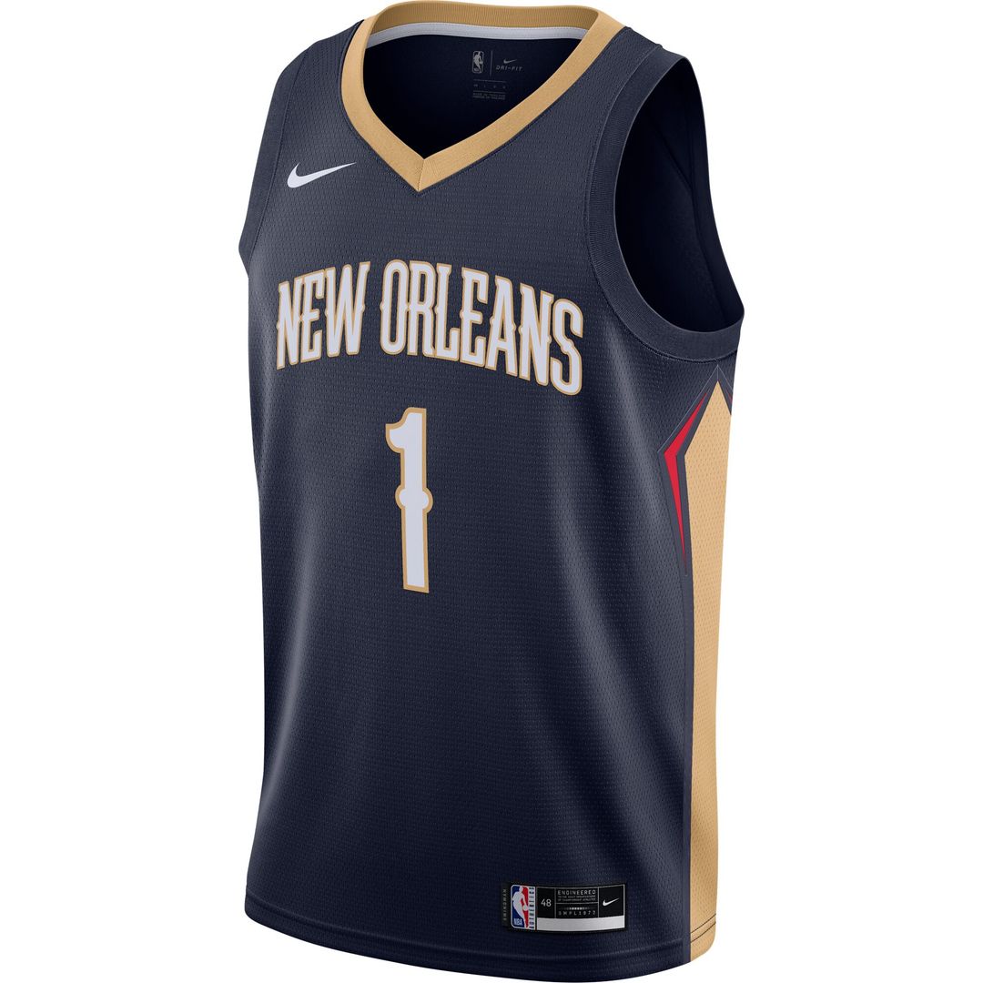 New Orleans Pelicans Zion Williamson Nike Swingman Jersey product image 2
