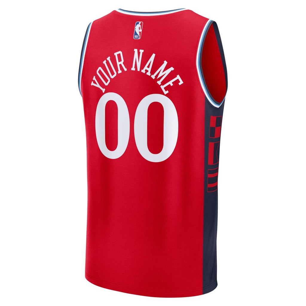 LA Clippers Fanatics Fast Break Custom Jersey - Statement product image 3