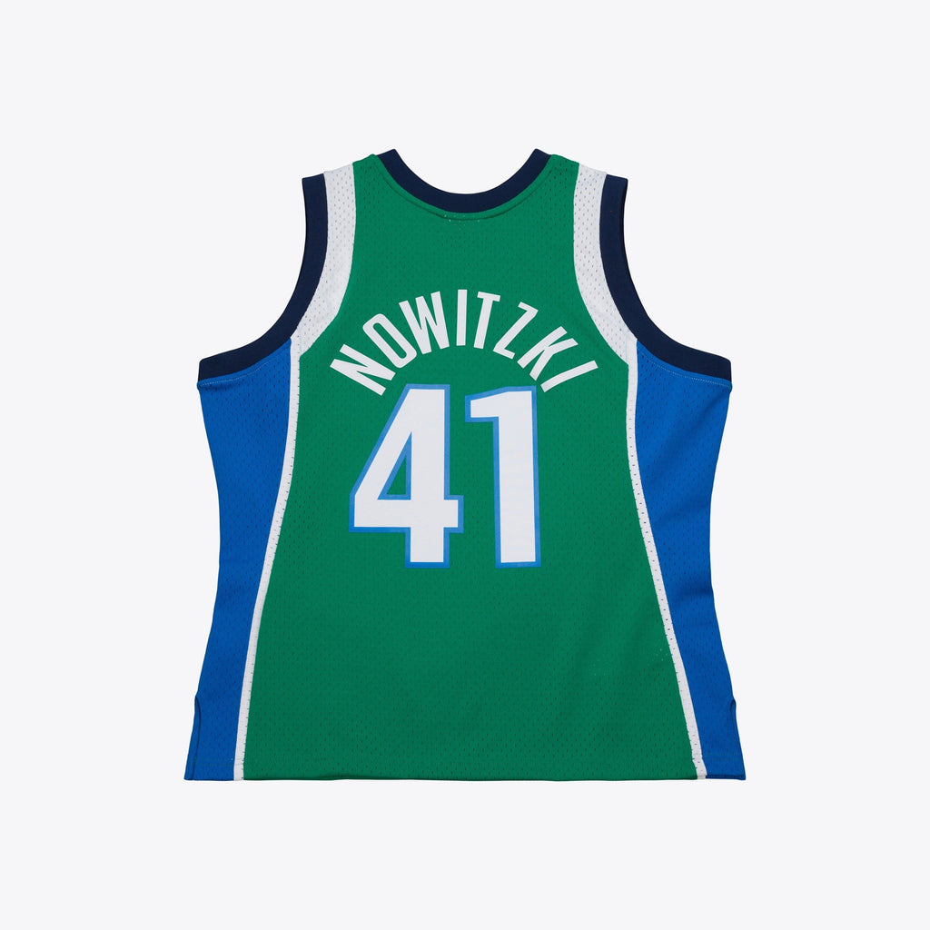 Dirk Nowitzki Dallas Mavericks 2004 Swingman Jersey product image 3, provided for visual reference and product detail review