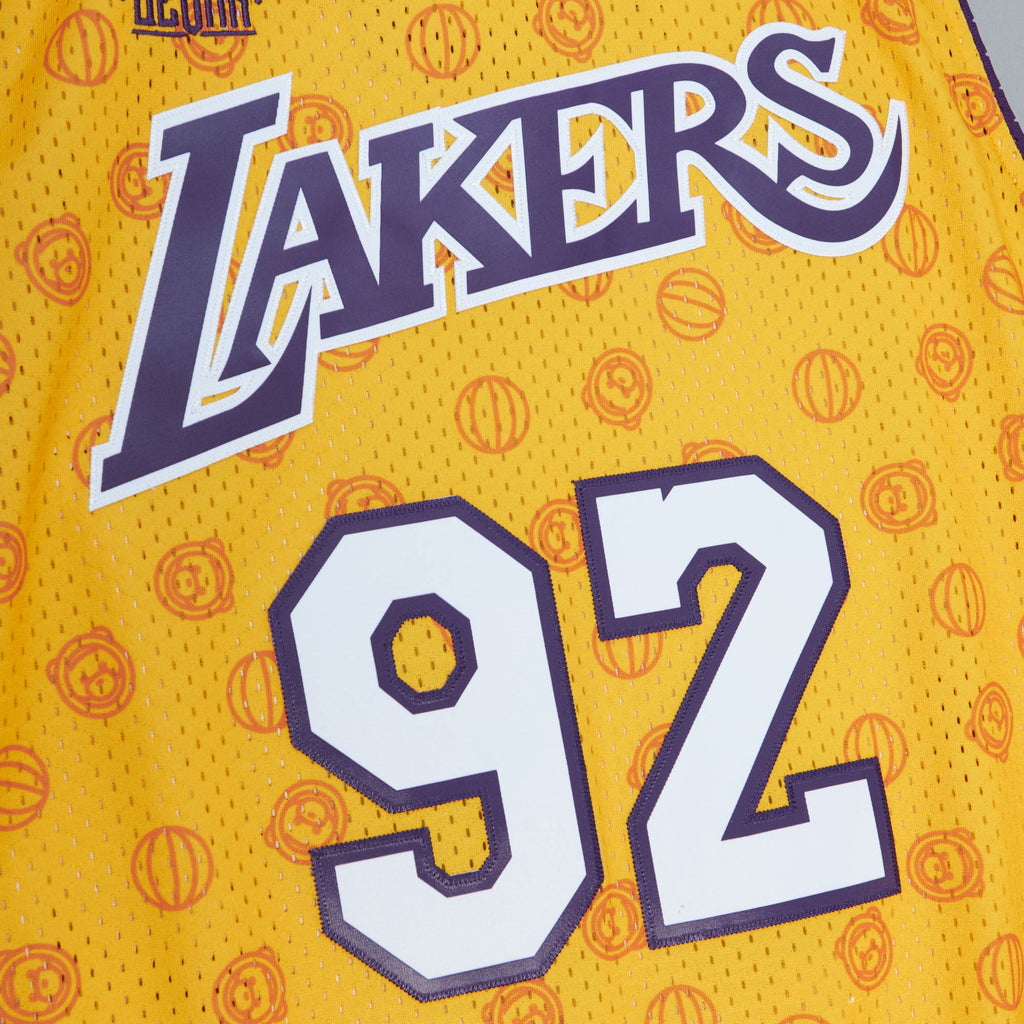 x Ozuna Los Angeles Lakers Swingman Jersey product image 4, provided for visual reference and product detail review