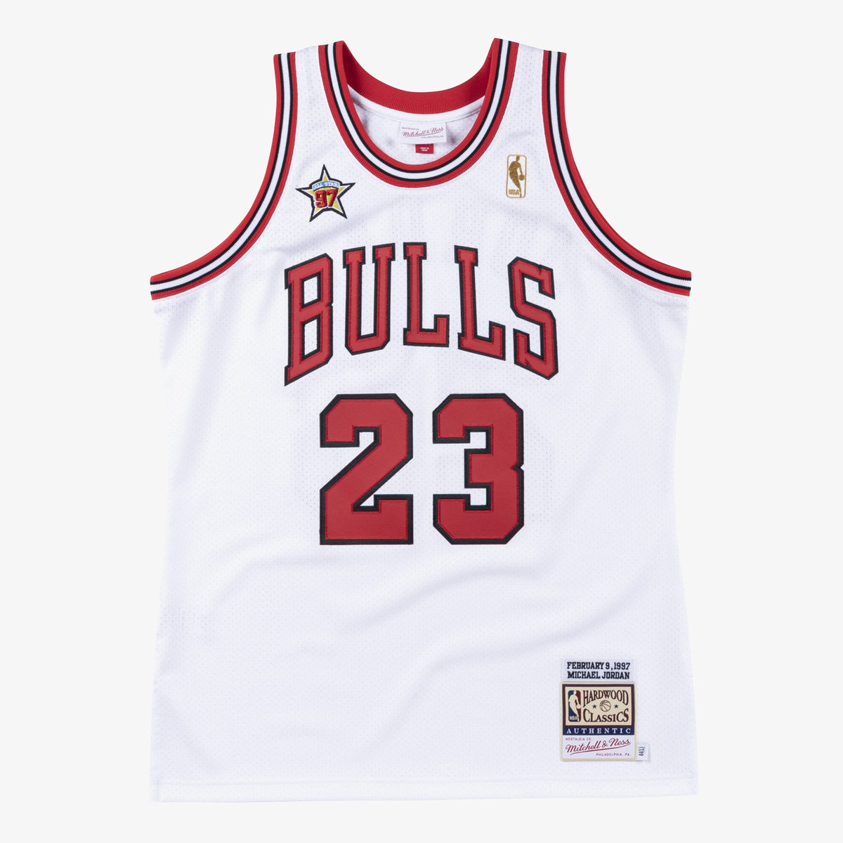 Michael Jordan Chicago Bulls 1997-98 Authentic Jersey product image 2, provided for visual reference and product detail