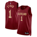 Max Strus Cleveland Cavaliers Icon Edition Swingman Jersey - Maroon - Unisex product image 1, provided for visual reference