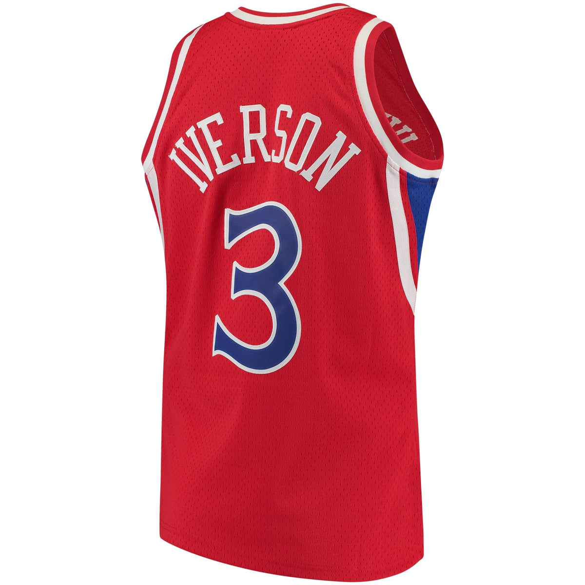 Allen Iverson Philadelphia 76ers 1996-97 Hardwood Classics Swingman Jersey - Mens product image 4, provided for visual