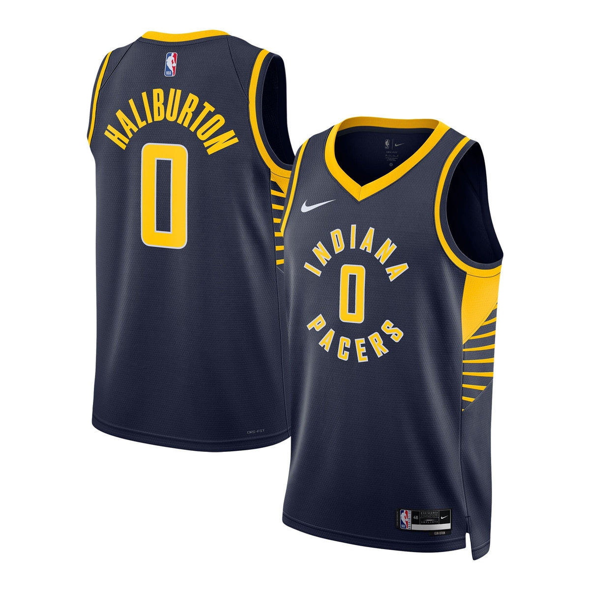 Tyrese Haliburton Indiana Pacers Icon Jersey - Unisex product image 1, provided for visual reference and product detail