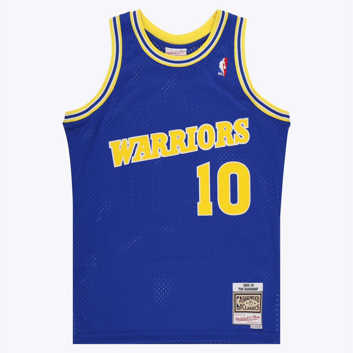 Tim Hardaway Golden State Warriors Swingman Jersey product image 2, provided for visual reference and product detail review