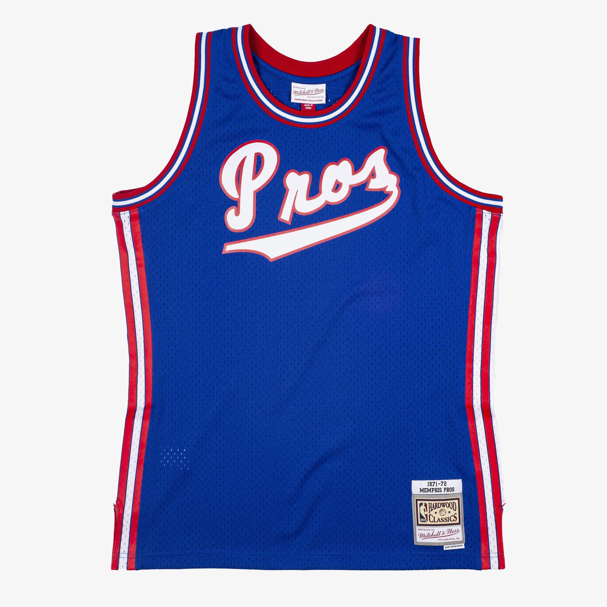 Memphis Pros 1971-72 Swingman Jersey product image 2, provided for visual reference and product detail review