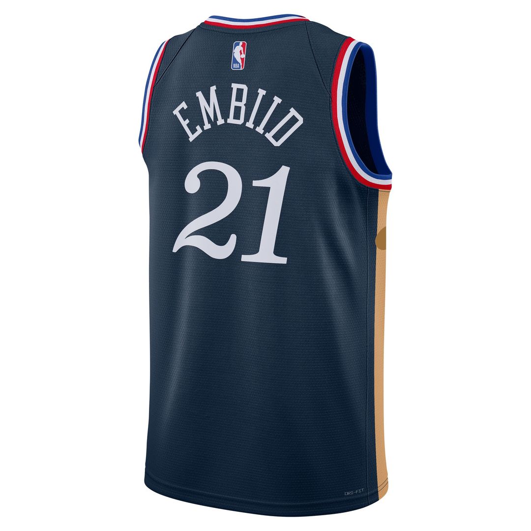 Philadelphia 76ers Joel Embiid Nike Unisex 2025/26 Swingman product image 3