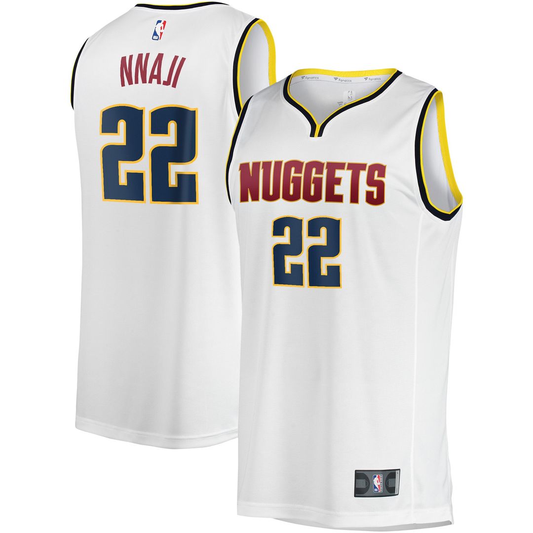 Denver Nuggets Zeke Nnaji Fanatics Fast Break Player Jersey product image 1