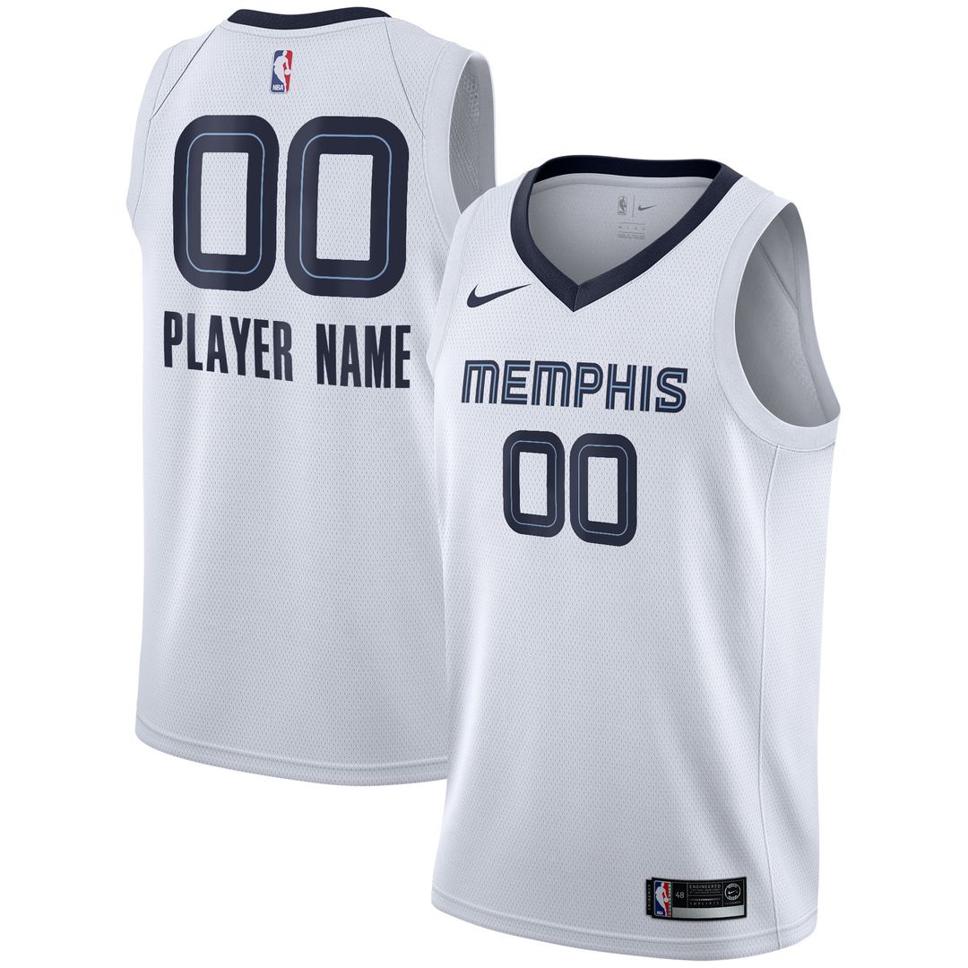 Memphis Grizzlies Nike 2020/21 Swingman Custom Jersey product image 4
