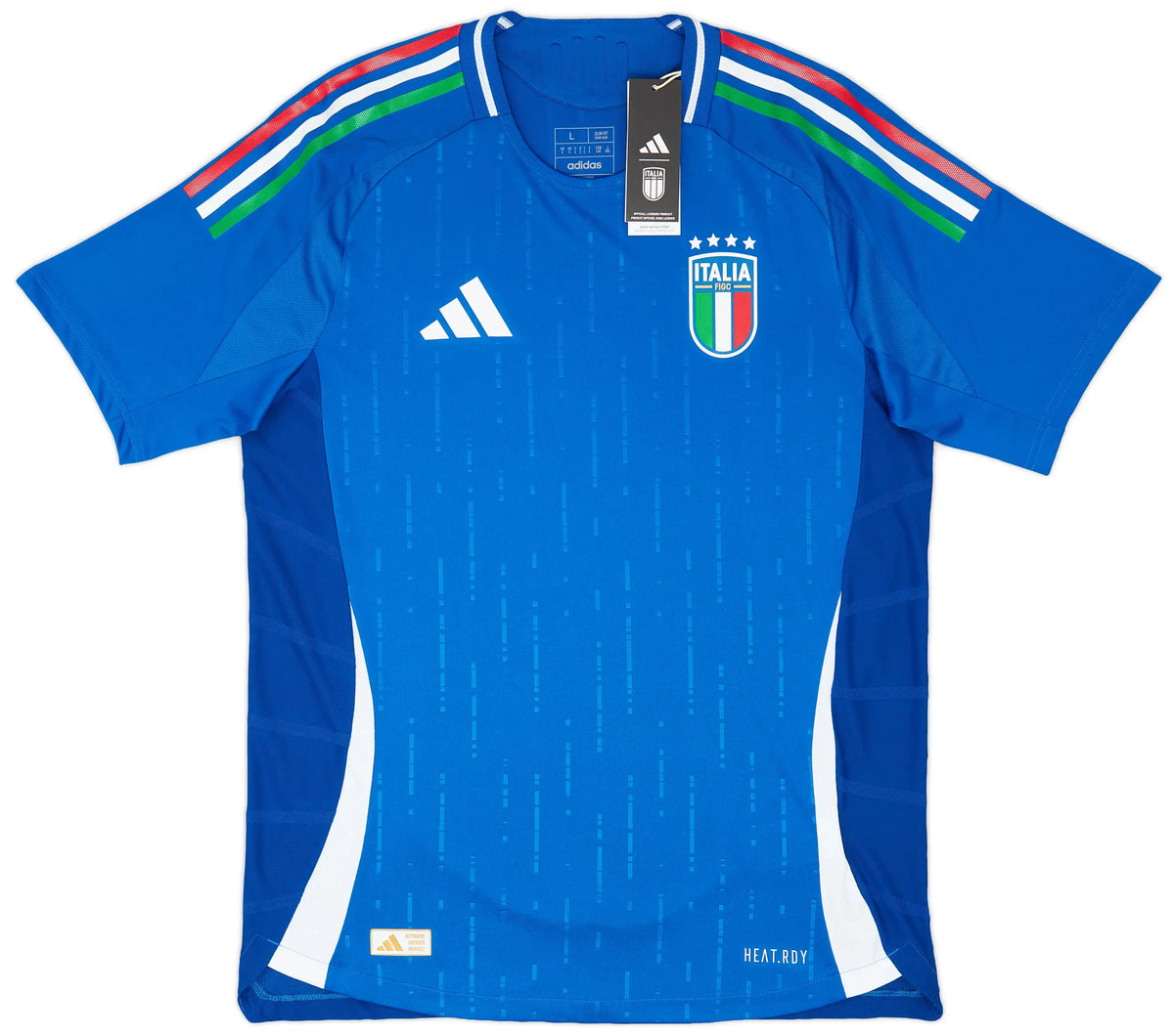 2024 Italy Authentic Home Jersey Home Jersey product image 1, provided for visual reference and product detail review