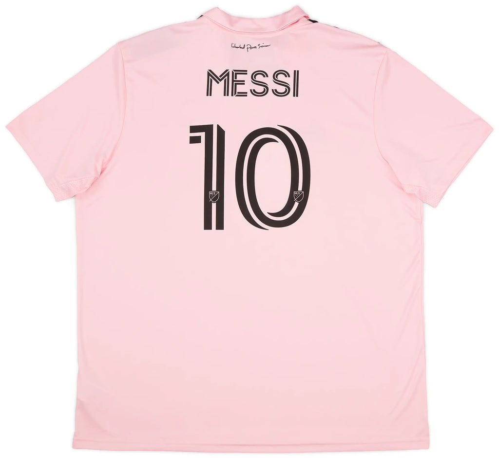 2023/24 Inter Miami Home Shirt Messi #10 product image 1, provided for visual reference and product detail review