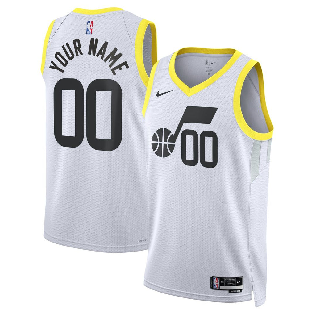 Utah Jazz Nike Unisex Swingman Custom Jersey White product image 1