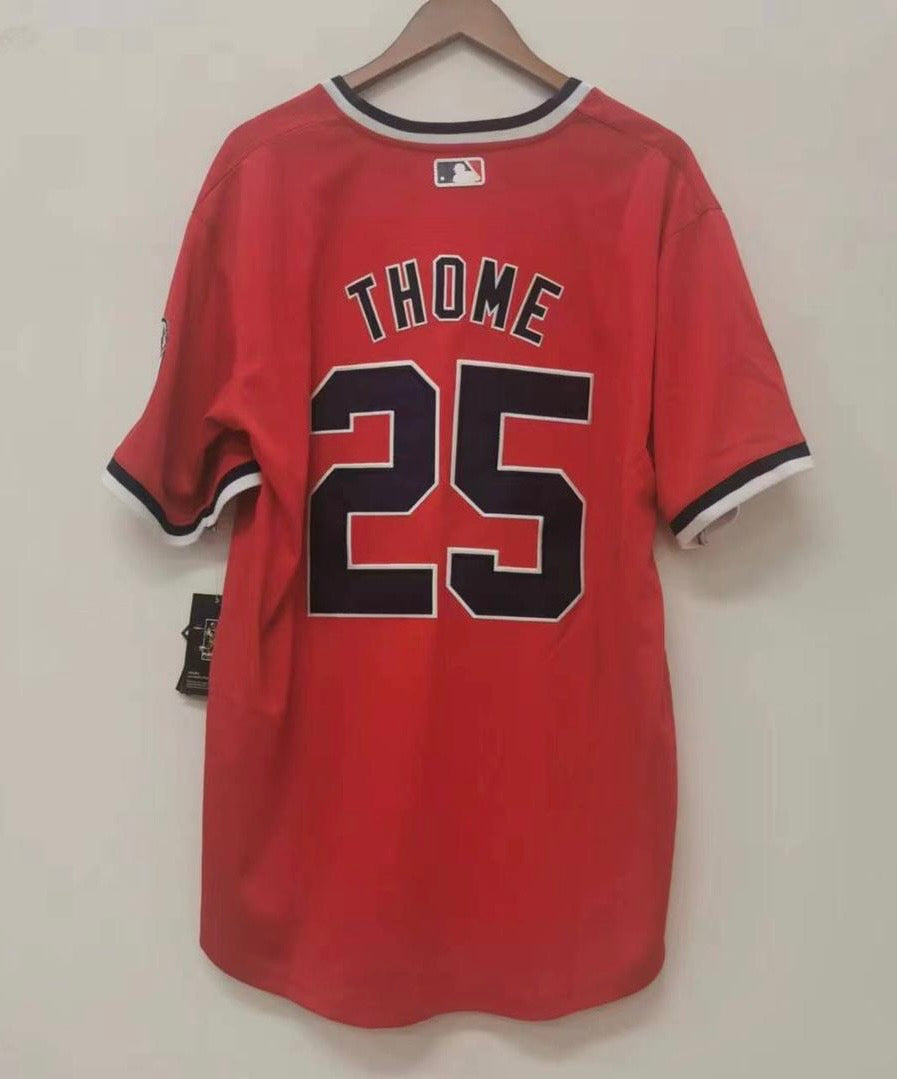 Jim Thome Cleveland Indians Official MLB NIKE retro Jersey product image 3