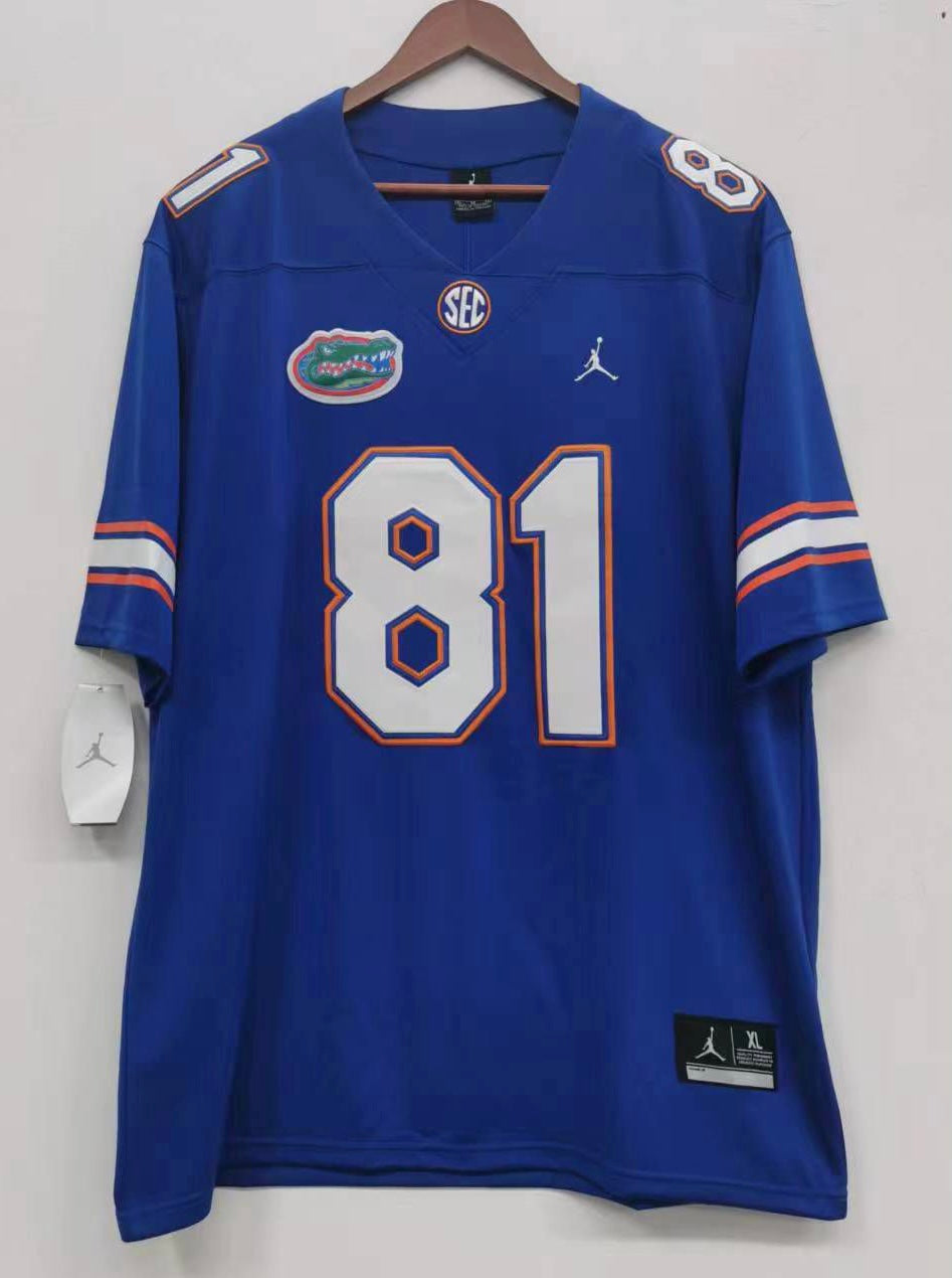 Aaron Hernandez Florida Gators Jordan Brand Jersey blue product image 5