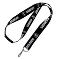 Las Vegas Raiders Lanyard W/Breakaway 1" product image 1, provided for visual reference and product detail review