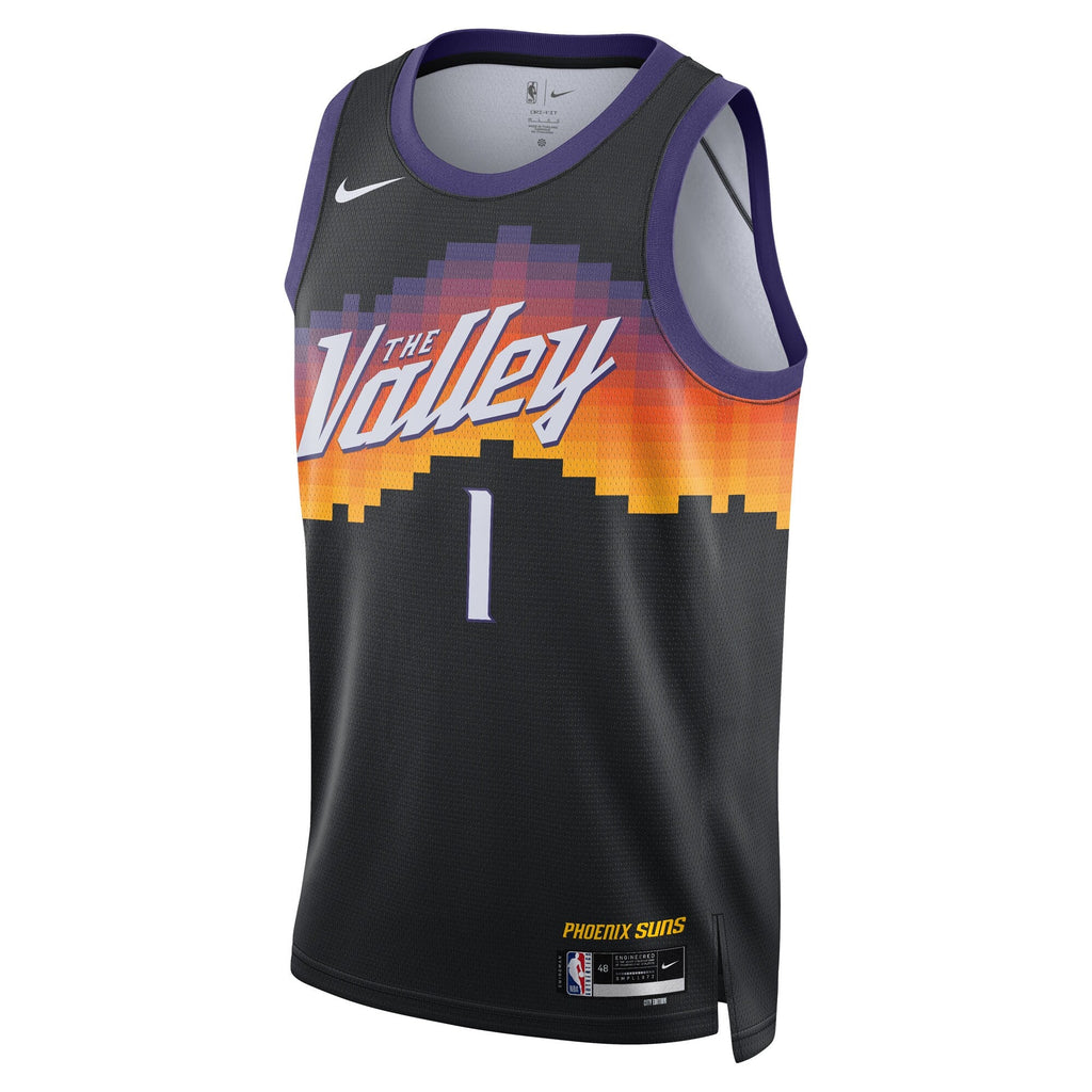 Devin Booker Phoenix Suns 2025/26 City Edition Swingman Jersey - Black - Unisex product image 3, provided for visual
