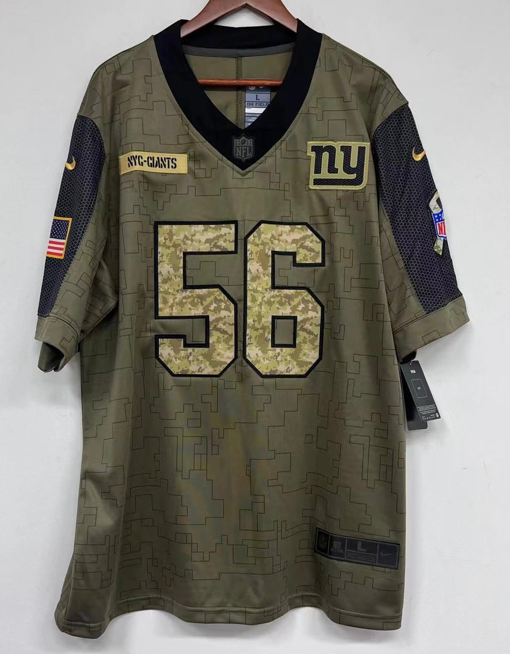 Lawrence Taylor New York Giants military salute to service product image 2