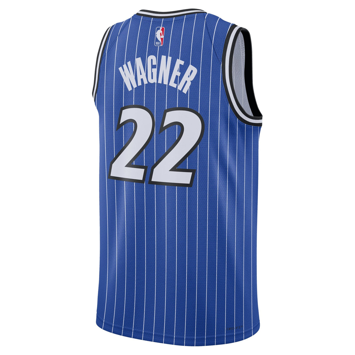 Moritz Wagner Orlando Magic Replica Swingman Icon Jersey - Unisex product image 4, provided for visual reference and product