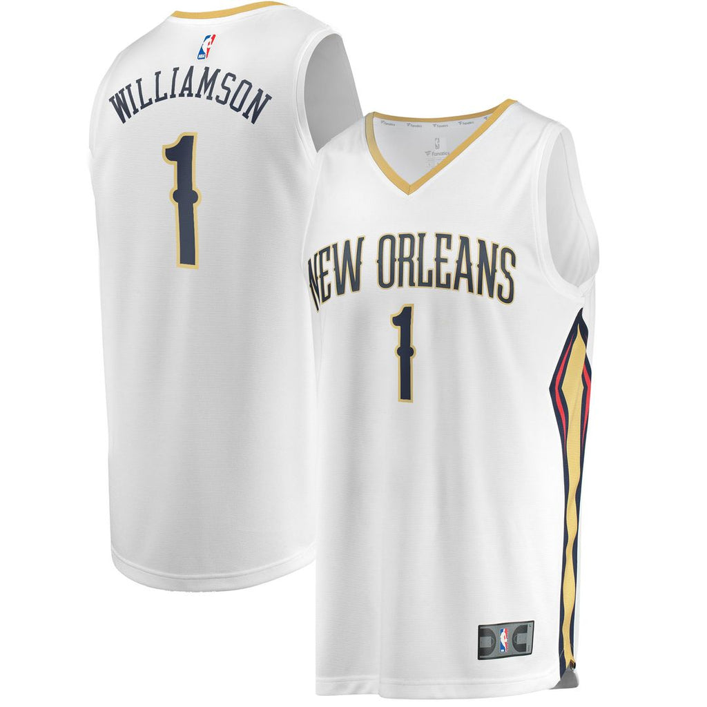 New Orleans Pelicans Zion Williamson Fanatics Replica Fast product image 4