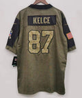 Travis Kelce Kansas City Chiefs Nike military salute to product image 1