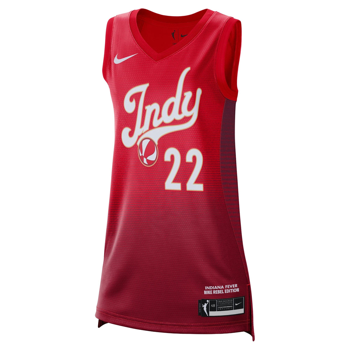 Caitlin Clark Indiana Fever Rebel Jersey product image 3, provided for visual reference and product detail review