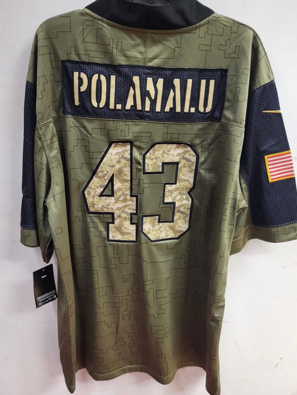 Troy Polamalu Pittsburgh Steelers military salute to product image 2