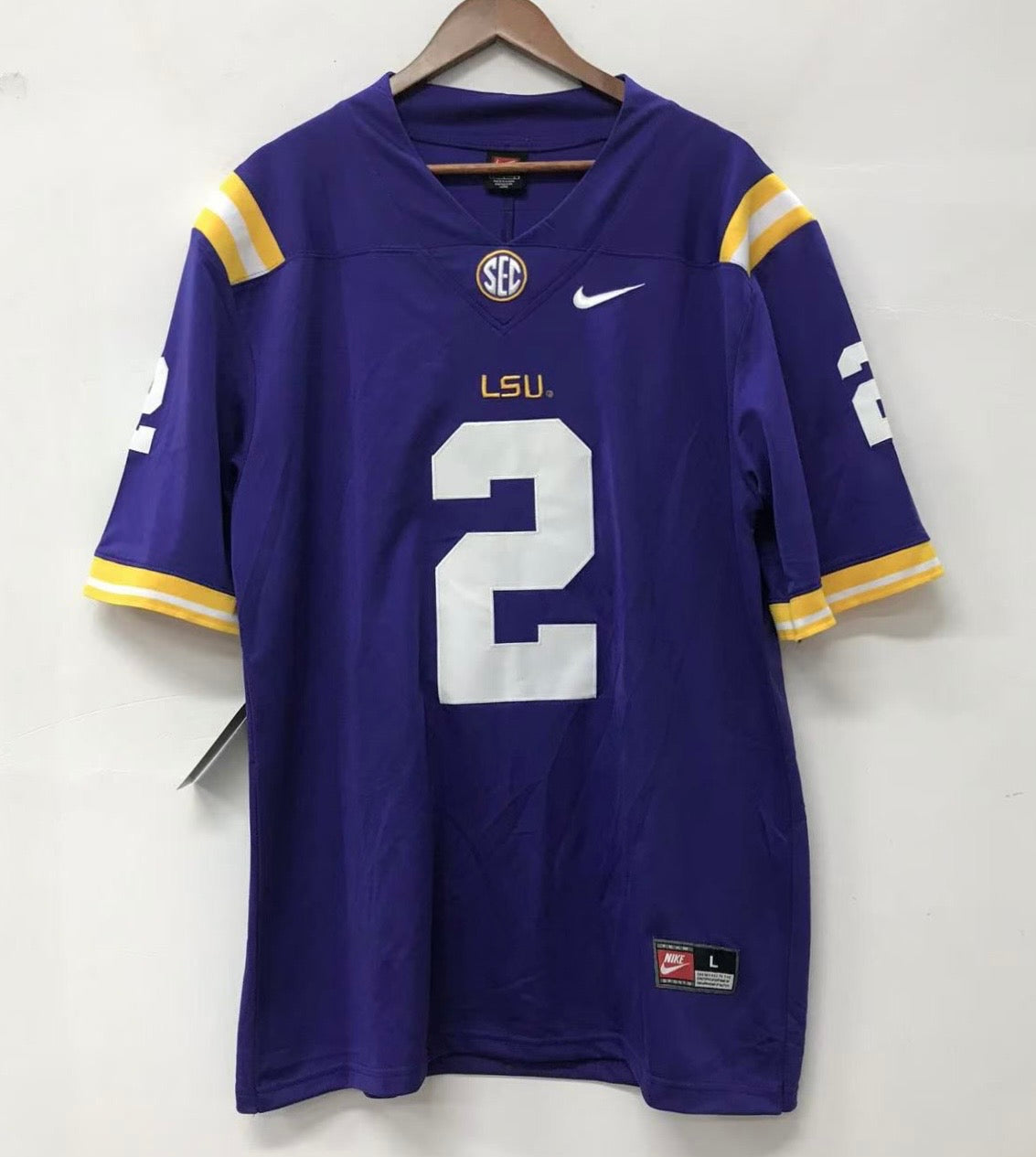 Justin Jefferson LSU Tigers Official NCAA Nike Jersey product image 2