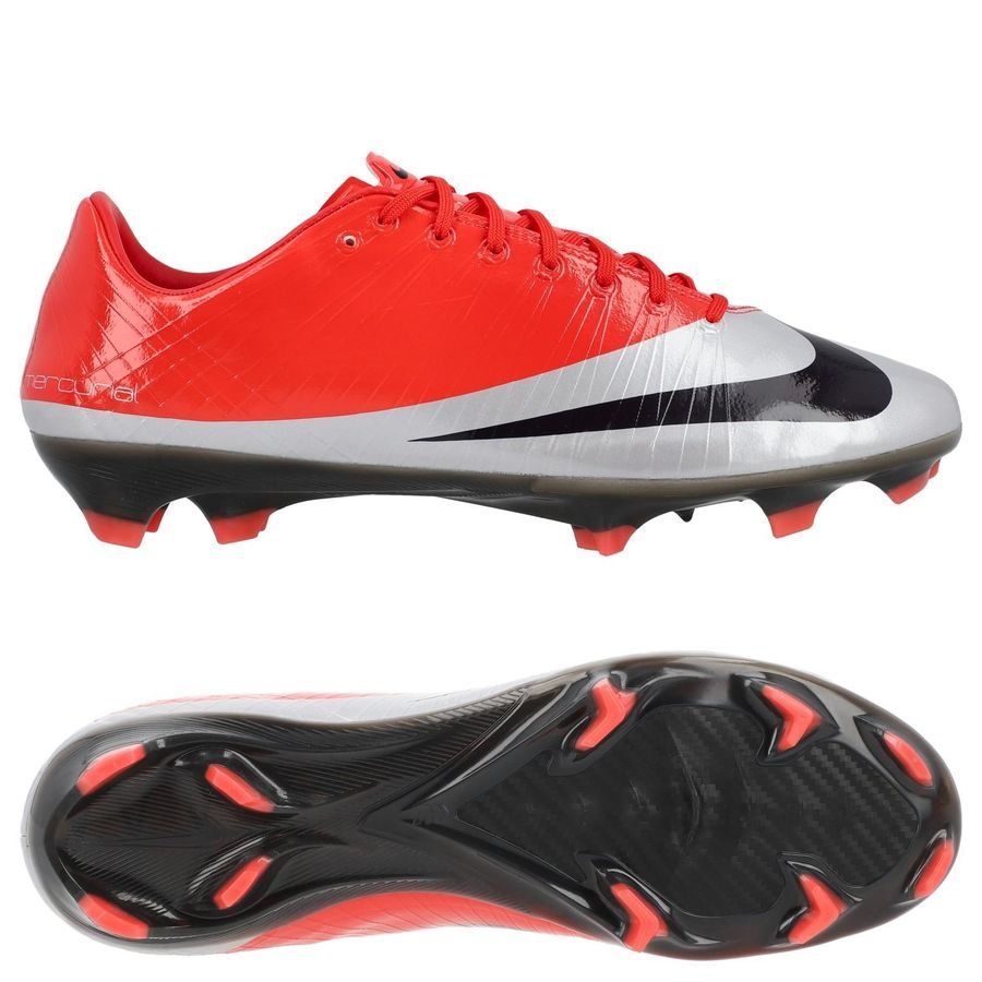 MERCURIAL VAPOR SUPERFLY CR7 RGN - Max Orange/Metallic Silver/Dark Abyss LIMITED EDITION product image 1, provided for