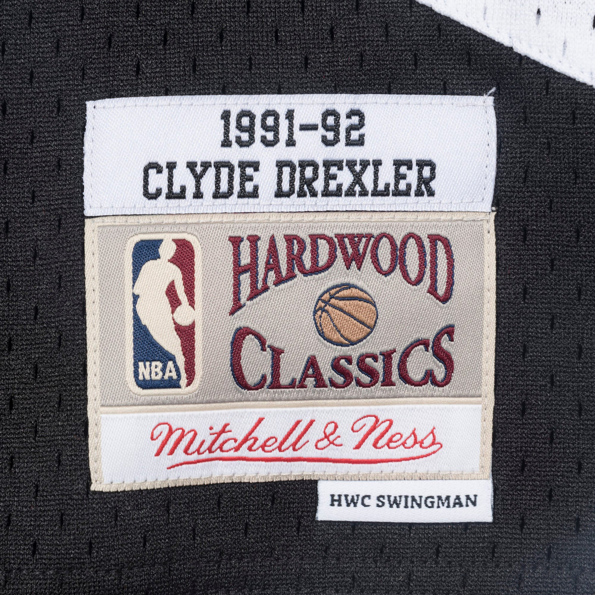 Clyde Drexler Portland Trail Blazers 1991-92 Swingman Jersey product image 4, provided for visual reference and product