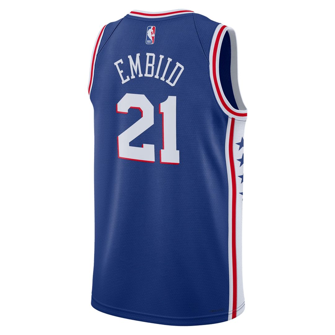 Philadelphia 76ers Joel Embiid Nike Unisex Swingman Jersey product image 3