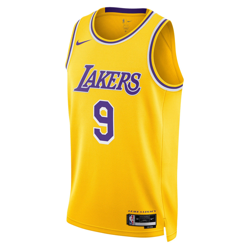 Bronny James Los Angeles Lakers Swingman Icon Jersey - Gold - Unisex product image 3, provided for visual reference and
