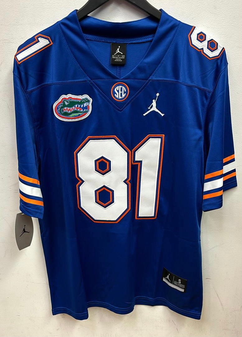 Aaron Hernandez Florida Gators Jordan Brand Jersey blue product image 2