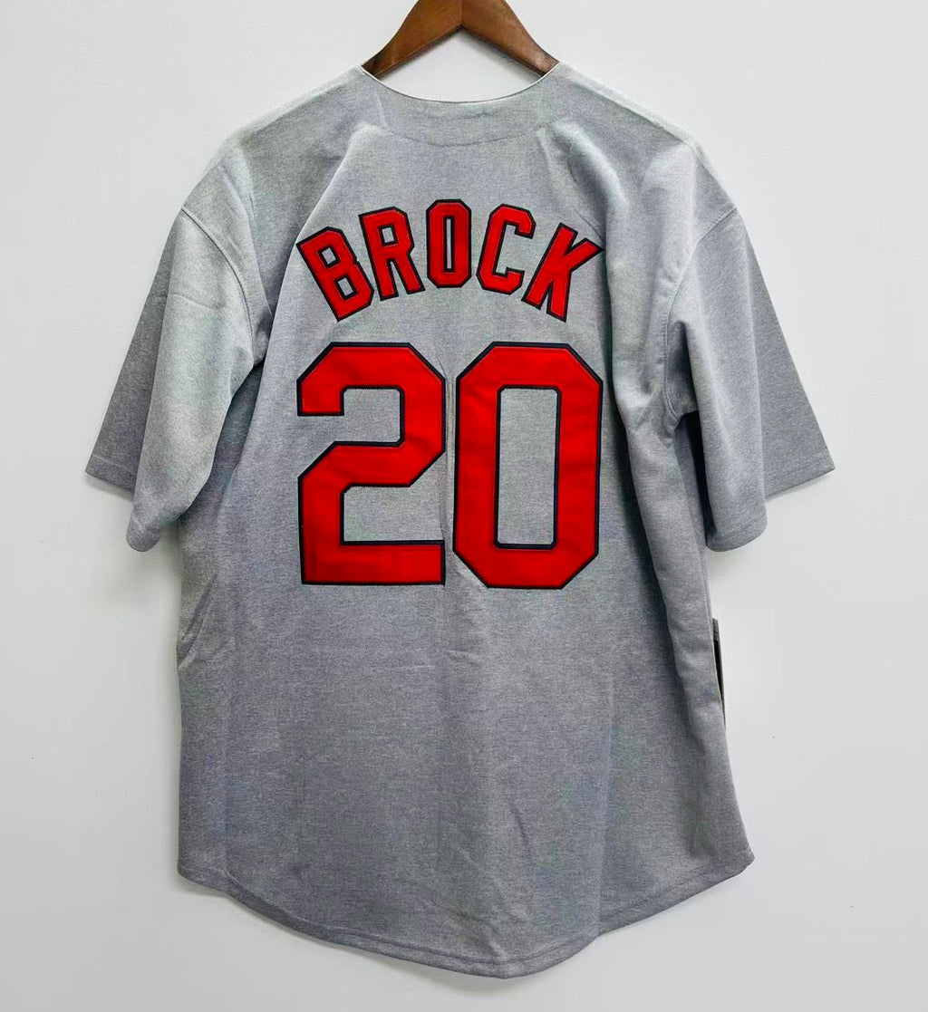 Lou Brock St. Louis Cardinals Official MLB Jersey Mitchell product image 2