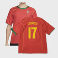 Portugal 04' Reissue Home C. Ronaldo Jersey product image 1, provided for visual reference and product detail review