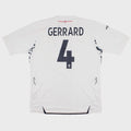 2007-2009 England Home Shirt Gerrard #4 - (Xl) product image 1, provided for visual reference and product detail review