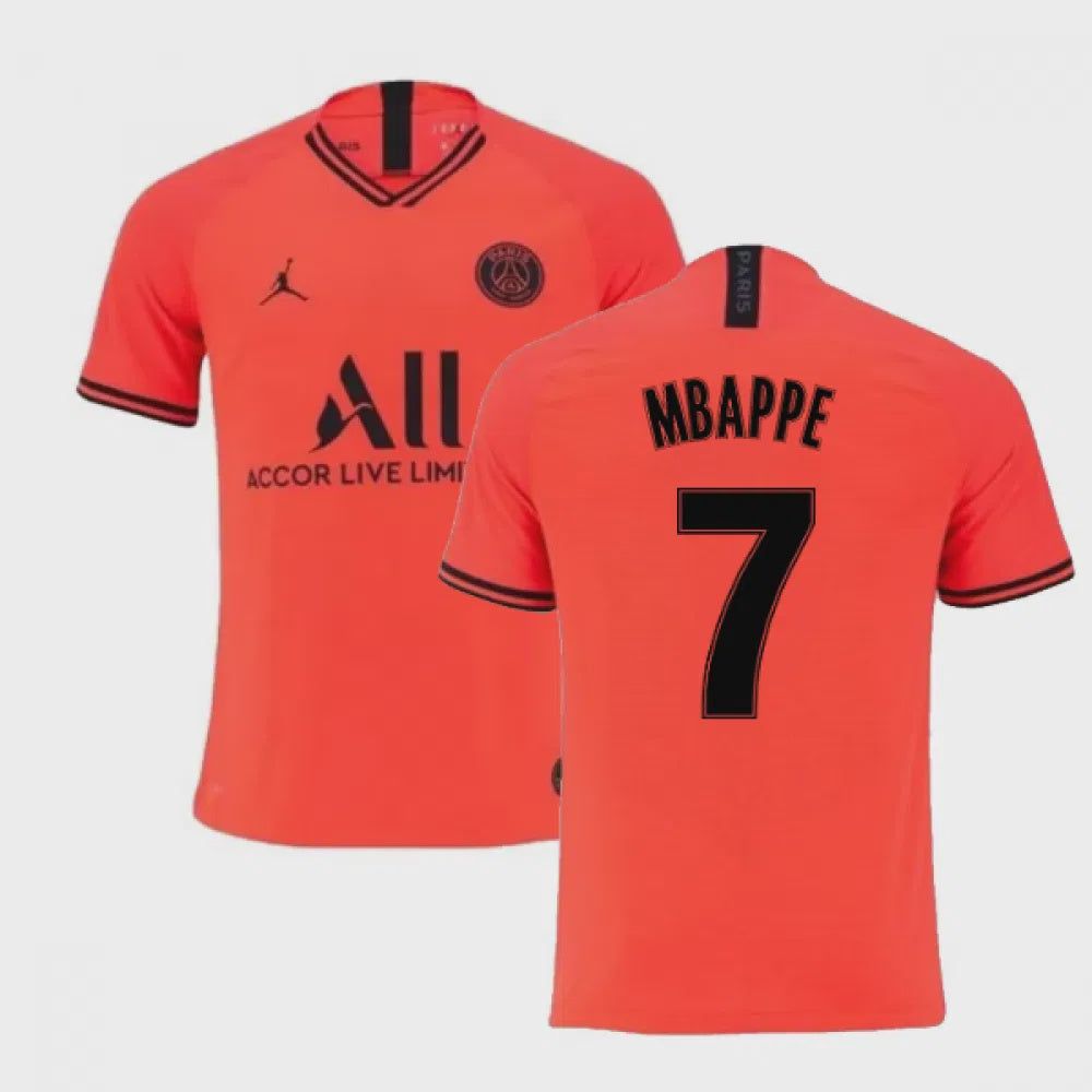 2019-2020 Psg Away Shirt Mbappe #7 - (L) product image 1, provided for visual reference and product detail review