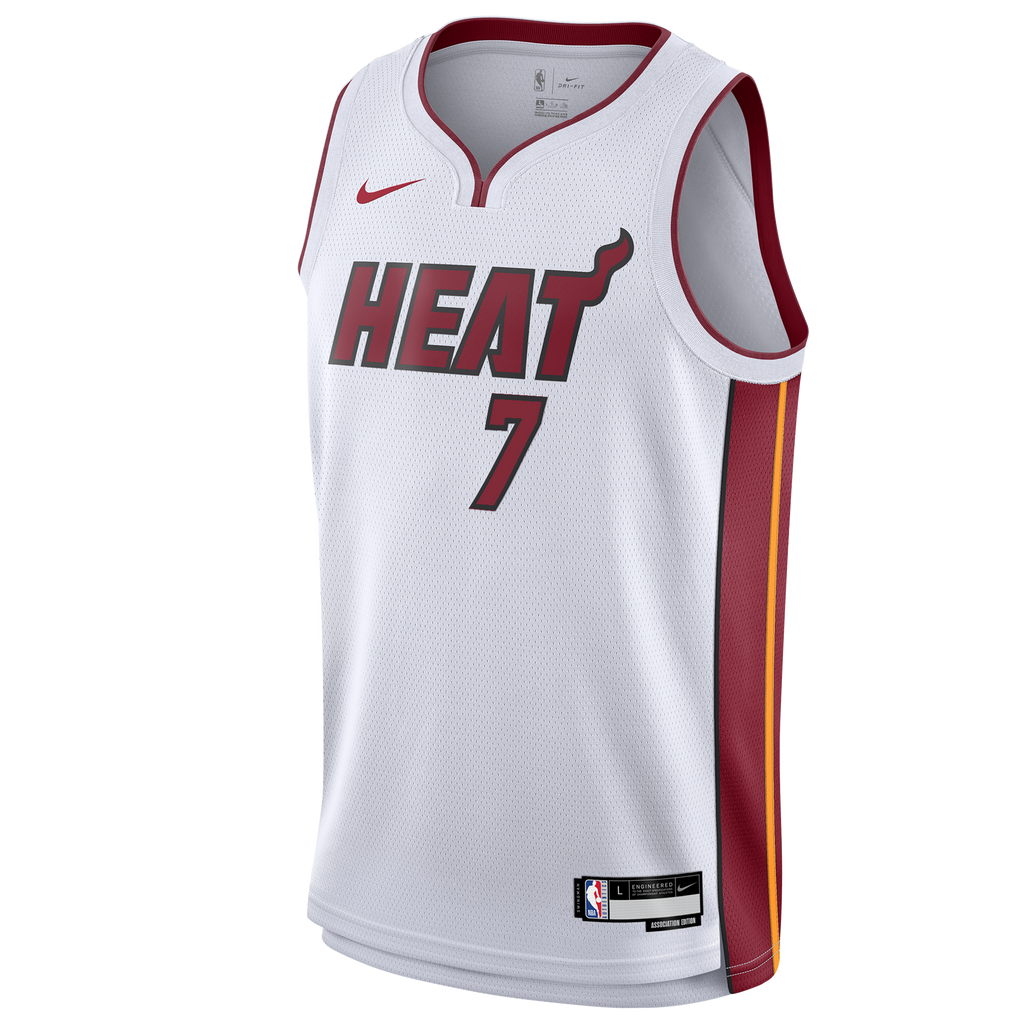 Giannis Antetokounmpo Miami Heat Association Edition Swingman Jersey - White - Youth product image 3, provided for visual
