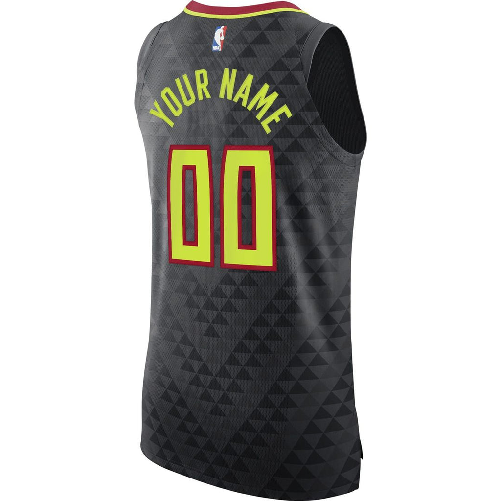 Atlanta Hawks Nike Authentic Custom Jersey Black - Icon product image 3