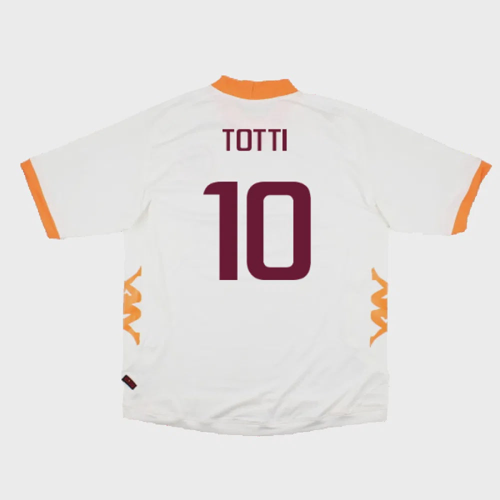 2011-2012 Roma Away Shirt Totti #10 - (L) product image 1, provided for visual reference and product detail review